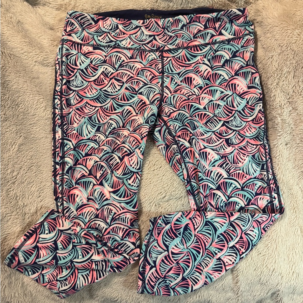 Lilly Pulitzer Cropped Leggings Neptune’s Net XL